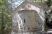 Rila Monastery, the small church close by the cave of Saint Ivan 